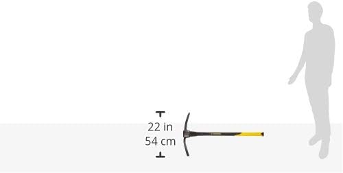 Truper 31614 5-Pound Pick Mattock with 36-Inch Fiberglass Handle