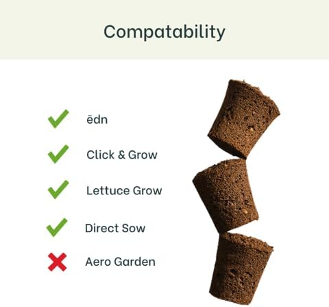 Blue Petunia - Complete Seed Pod Plugs with Plant Food - 10 Pods for Hydroponic Gardens, Click and Grow, Lettuce Grow and Outdoor Gardens