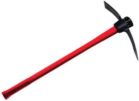 Corona Clipper Forged Pick Mattock with Solid Fiberglass Handle PM 74020