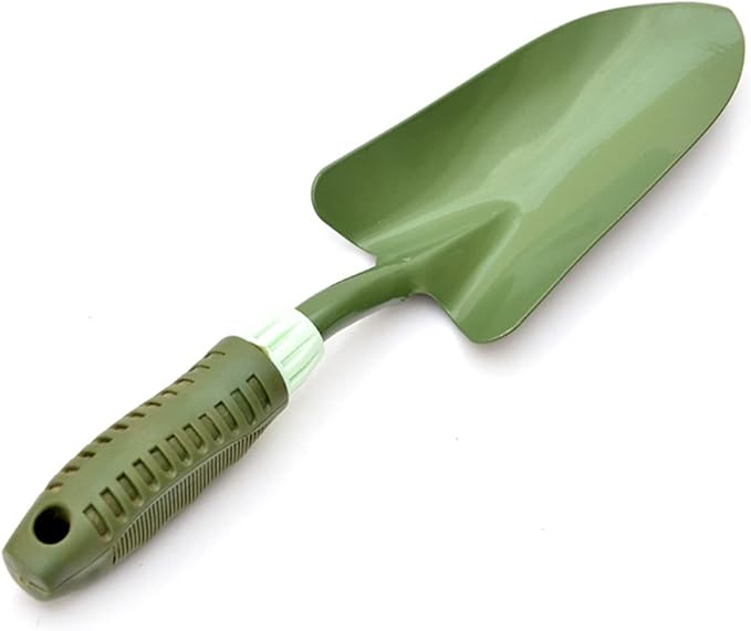 Garden Tool Shovel for Digging Gardening Trowel for Lawn Planting Alloy Spade Plastic Handle Anti Slippery