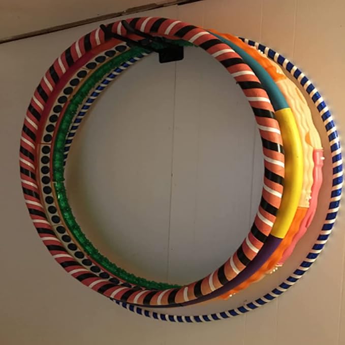 Ultrawall Garage Storage Hooks, Heavy Duty Steel Tool Organizer, 12.4 Inch Wall Mount Hangers Racks for Car Tires, Ladders, Chairs, Ropes and Garden Tools, 2 Pack