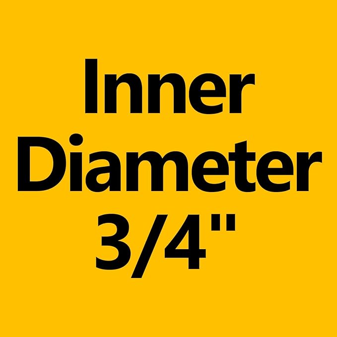 Garden Water Hose 25 ft x 3/4 in Heavy Duty, Flexible and Lightweight, Burst 600 psi, Kink-less Hybrid Rubber Pipe for Backyard, 3/4'' Brass Fittings, Orange