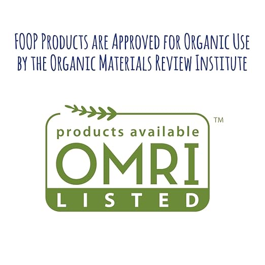 FOOP Garden - Organic Liquid Plant Food Made from Fish Manure (with Fresh Minty Scent) | Fish Fertilizer Alternative Perfect for Veggies, Herbs, Flowers,Trees,Shrubs | Kid&Pet Friendly (32oz)