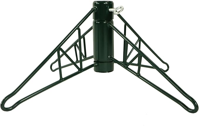 Fraser Hill Farm 7.5-ft. Snowy Pine Flocked Christmas Tree, Fake Snowy Artificial Tree, Festive Indoor Holiday Decoration