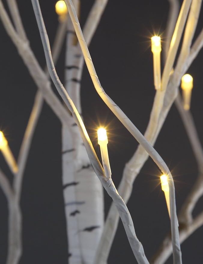 Lightshare LED Birch Tree, 8-Feet