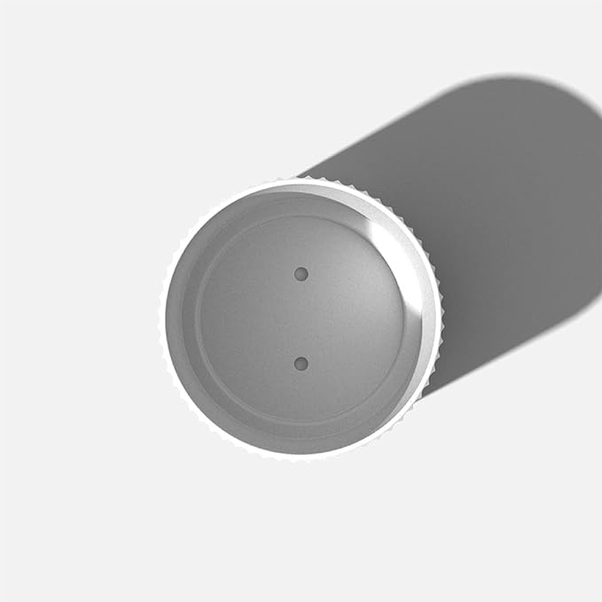 Veradek Demi Series Round Planter for Porch, Patio, Backyard | Durable Plastic-Concrete Material | Modern Décor for Tall Plants, Flowers