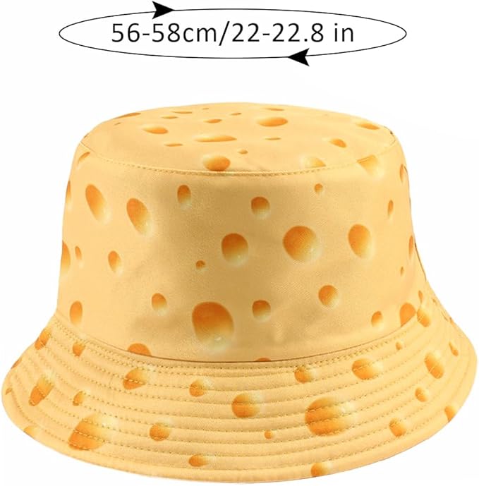 Malaxlx Bucket Hat Beach Sun Hat Fishing Hat for Women Men, Outdoor Travel Reversible Double Side Wear Fisherman Hat