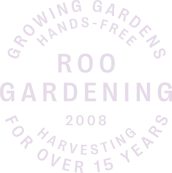 Roo Gardening Apron with Pockets & Harvesting, Picking Pouch - Adjustable, Water-resistant, Washable Canvas Cotton