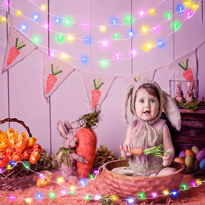 66FT 200 LED Christmas Lights Outdoor, Plug in Christmas String Lights Indoor, Waterproof & 8 Modes & Timer Function, Connectable Fairy Twinkle Light for Bedroom Wedding Decor, Pastel Multicolor