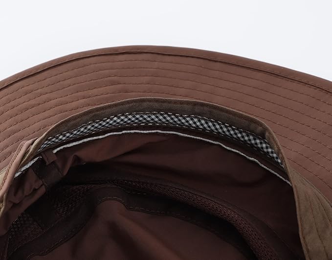 Home Prefer UPF 50+ Men's Sun Hat Wide Brim Bucket Hat UV Protection Hat for Mens Womens Beach Safari Gardening Golf Fishing