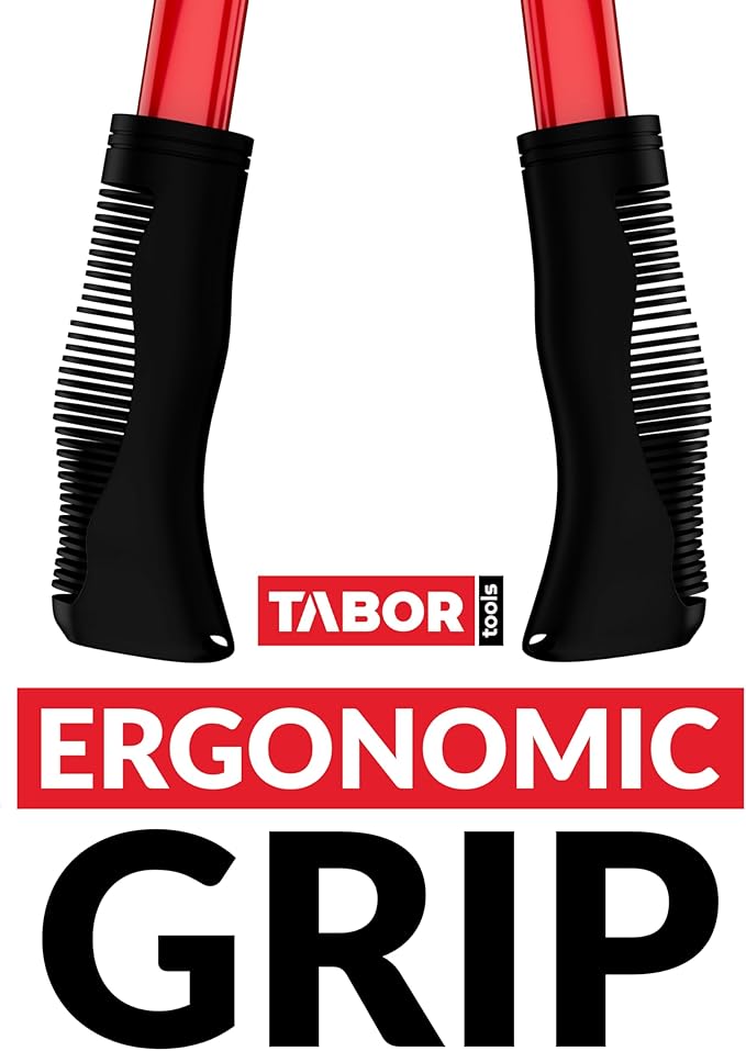 TABOR TOOLS GL18A Small Bypass Lopper, Short Bypass Tree Trimmer, Chops Branches with Ease, Branch Cutter with 1.25 Inch Clean Cut Capacity.