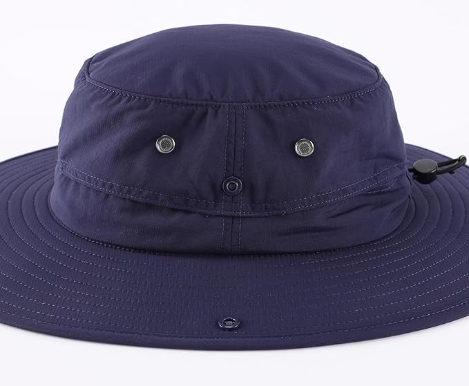 Home Prefer UPF50+ Mens Sun Hat Wide Brim Fishing Hat Sun Protection Beach Gardening Bucket Hat for Men Women