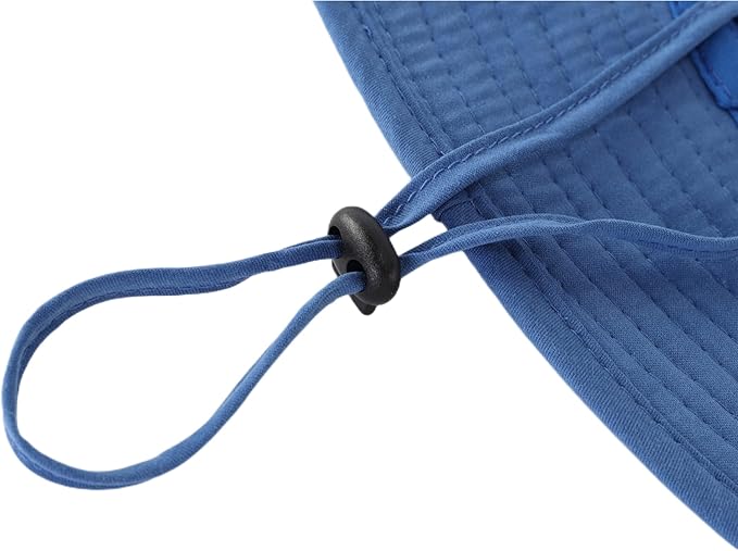 Connectyle Kids Wide Brim Sun Hat for Toddler Boys Girls Breathable Bucket Hat for Fishing Hiking UPF 50+ Protection Sun Hat