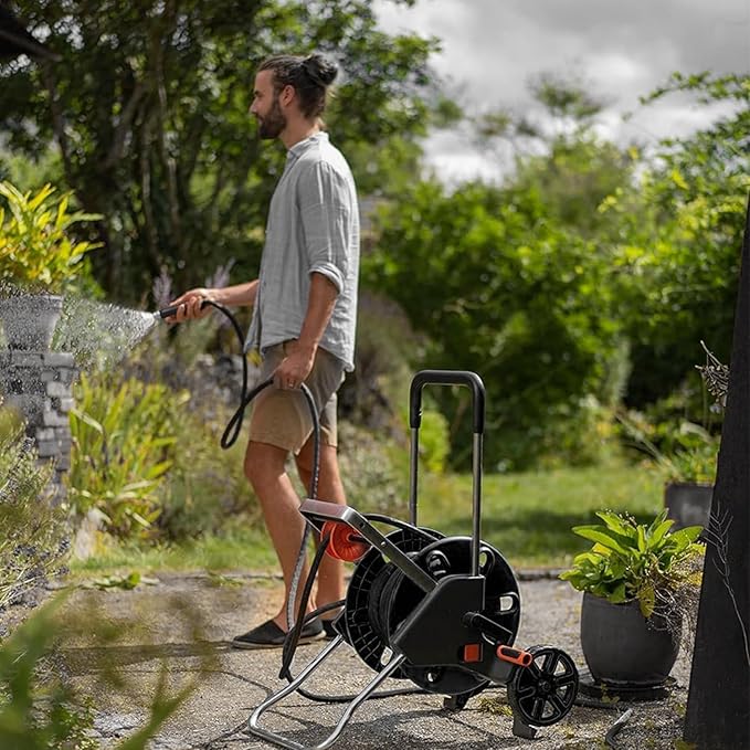 Garden Hose, Lightweight, Ultra Flexible, Durable, Kink-Free Garden Hose, RV, Marine and Camper Hose (50 FT)