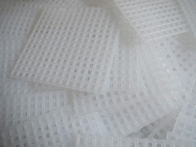 Grow A Bonsai Tree 50 Count 2x2 Inch Rigid Bonsai and Flower Pot Drainage Mesh Screens