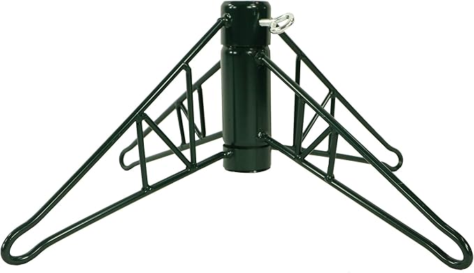 Fraser Hill Farm 6.5-Ft. Alaskan Pine Flocked Artificial Christmas Tree with Warm White LED Lights and Stand, Prelit Foldable Fake Tree with Realistic Snowy Foliage for Home Decoration