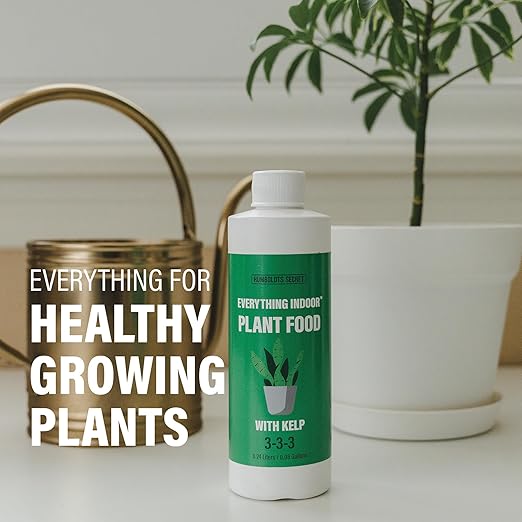 Humboldts Secret Everything Indoor Plant Food with Kelp | Liquid Concentrate Indoor Plant Fertilizer 3-3-3 All Purpose Plant Food for House Plants (32 Ounce)…