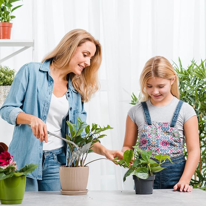 2025 Upgraded Weed Puller Tool,Portable Garden Weed Rake Uprooting Weeding Tool with Handle,6 Tooth Manganese Steel Manual Weeder Remover Tool for Gardening Backyard Farm Planting & Weeding