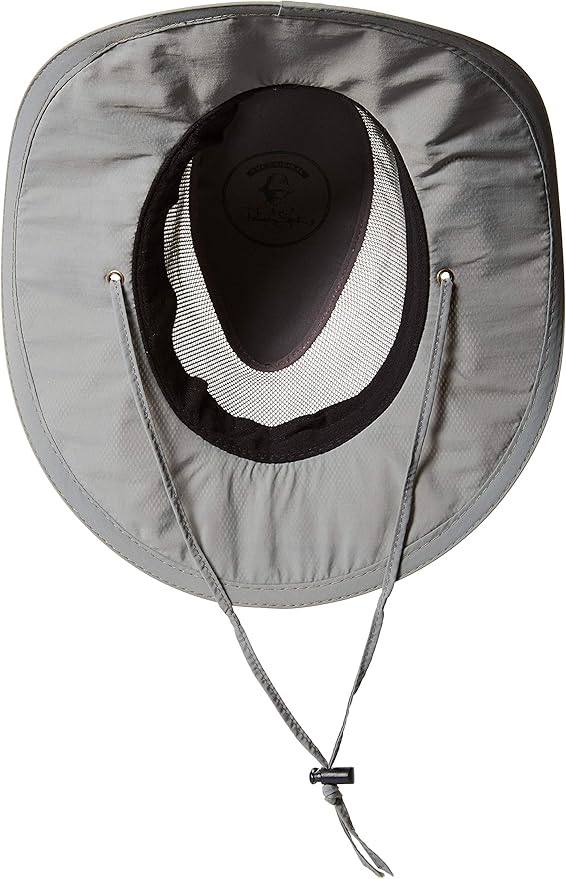 Mesh Crown Safari Men's Sun Hat, 3" Brim, Adjustable Chin Cord, UPF (SPF) 50+ Sunhat Protection