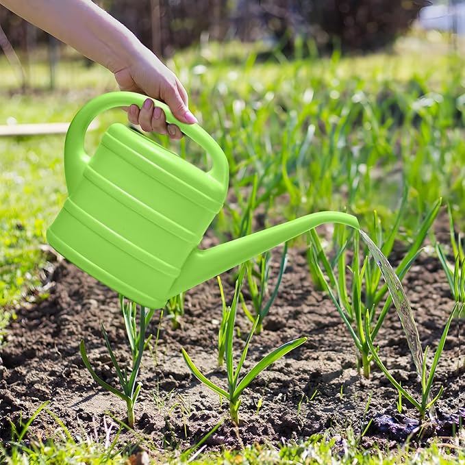 Watering Can - for Indoor Plant Garden - 1/3 Gallon - Green