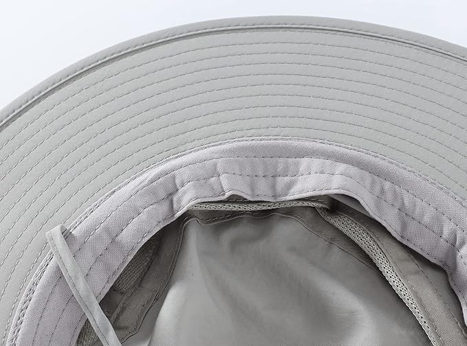 Home Prefer UPF 50+ Men's Sun Hat Wide Brim Bucket Hat UV Protection Hat for Mens Womens Beach Safari Gardening Golf Fishing