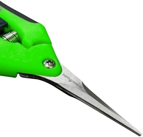 GARDEN GURU Razor Sharp Snip – Professional Garden Pruning Shears Trimmers Scissors – Super Sharp Micro-Tip Precision Stainless Steel Blades - Easy on Arthritic Hands - Soft Ergonomic Handles (2 Pack)