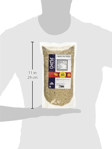 Lightly Sea Salted Sunflower Seed Kernels by Gerbs - 2 LBS - Top 11 Food Allergen Free & Non GMO - Premium Dry Roasted Seeds – COG USA