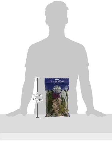SuperMoss (23310) Moss Mix - Best Sellers, 80.75 Cubic Inch Bag (Appx. 2 Ounce)