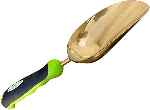 Garden Guru Super Strong Titanium Garden Scoop Trowel Shovel Transplanter - Rust Resistant - Ergonomic Handle - Perfect Hand Shovel for Gardening Transplanting and Digging (4 Pack)