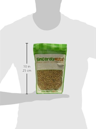 Sincerely Nuts Sunflower Seeds Roasted and Salted, Hulled | No Shell, Gluten-Free Snack, Vegan, and Kosher Certified, 1(LB) Bag