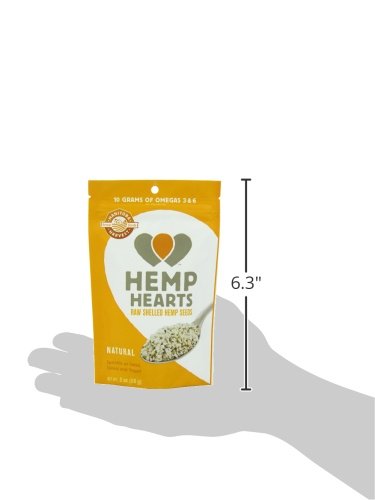 Manitoba Harvest Hemp Seeds, 10g Plant Based Protein & 12g Omega 3 & 6 per Serving, For smoothies, yogurt & salad, Non-GMO, Vegan, Keto, Paleo, Gluten Free, 2.1oz (Pack of 12)