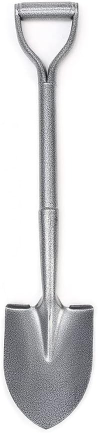 2 Pcs Handle Mini Spade with Shovels for Digging - All Metal Square Point Shovel - Steel Shovel Straight Spade（wh000007）