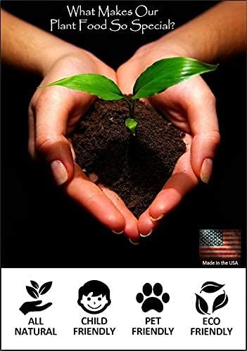 EarthPods® Organic Succulent & Cactus Fertilizer Spikes – 100 Plant Food Capsules - Made in USA