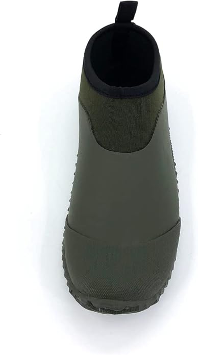 SYLPHID Men's Garden Shoes Women's Rain Shoe Waterproof Neoprene Camp Booties for Camping, Lawn Care, Gardening and Yard Work