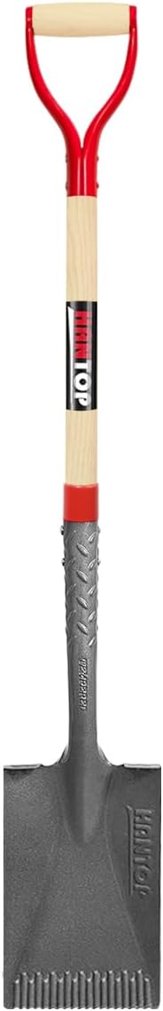 Garden Spade Trenching Shovel for Planting and Landscaping, 43 Inches