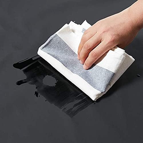 VWELL Vinyl Rubber Waterproof Apron, 41.5''Chemical Resistant Apron for Dishwashing, Lab Work, Butcher, Gardening, Dog Grooming PVC No Pocket