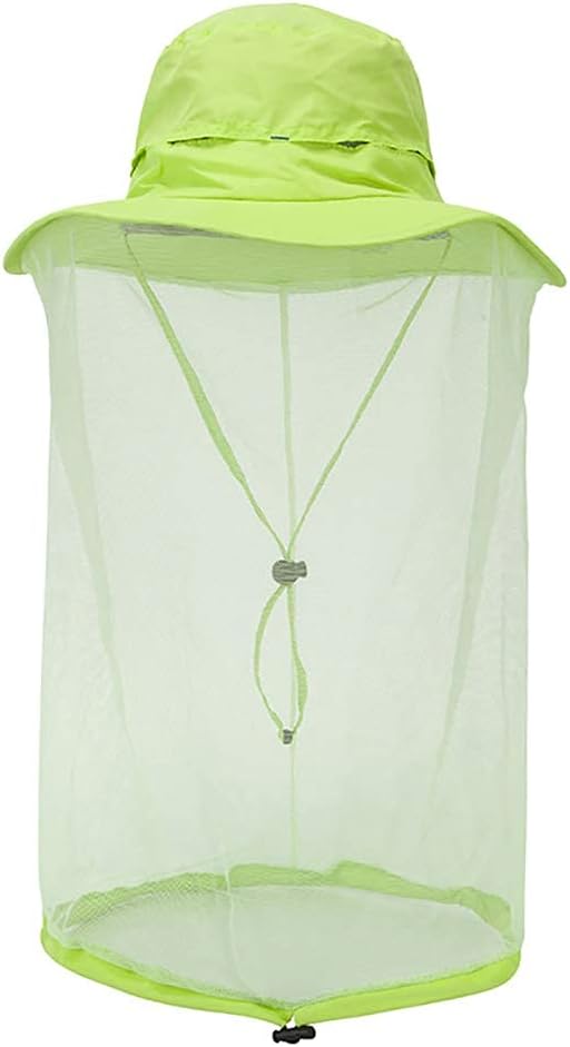 Peicees Head Net Hat for Men Women Adventure Fishing Hat Safari Hat for Hunting Camping Hiking