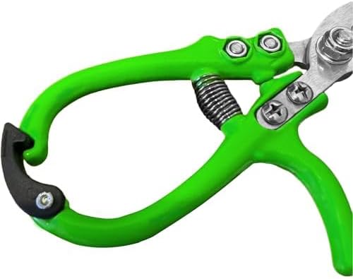 GARDEN GURU Ergonomic Garden Snips Clippers - Professional Hand Pruner Pruning Shear Scissors with Comfort Grip Handles for Gardening Trimming and Yard Work – High Carbon Steel (2 Pack)