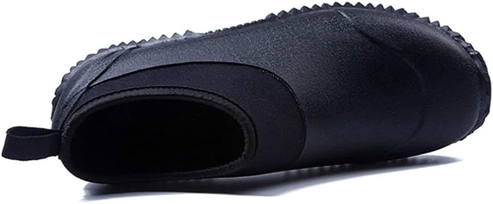 SYLPHID Men's Garden Shoes Women's Rain Shoe Waterproof Neoprene Camp Booties for Camping, Lawn Care, Gardening and Yard Work