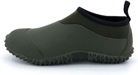 SYLPHID Men's Garden Shoes Women's Rain Shoe Waterproof Neoprene Camp Booties for Camping, Lawn Care, Gardening and Yard Work
