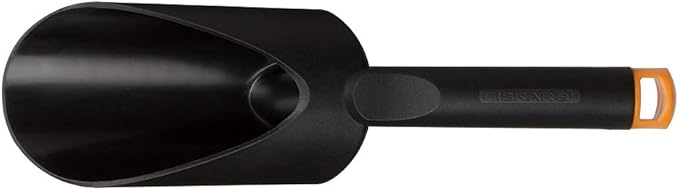 Fiskars Soil Scoop - Fiber Composite Hand Shovel for Planting and Potting - Gardening Hand Tools for Indoor and Outdoor Gardening