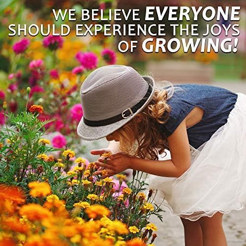 Bulk Wildflower Seeds for Texas and Oklahoma – 1/4 LB (~160,000 Seeds) – Non-GMO Mix of Annuals & Perennials – Native Flowers for Pollinators, Bouquets, Landscaping