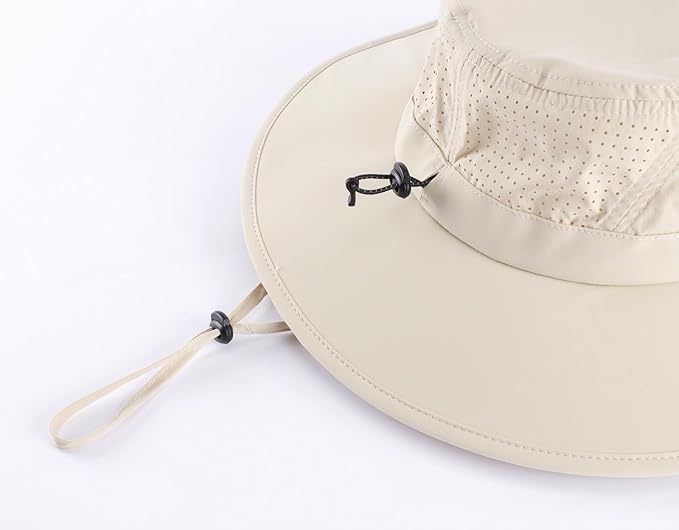 Home Prefer UPF 50+ Sun Hats for Men Women Foldable Wide Brim Fishing Hat Quick Dry Summer Outdoor Garden Safari Bucket Hat