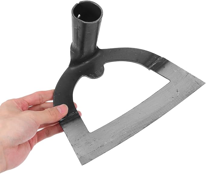 DOITOOL Loosening Soil Hoe Head Hoe Tool Garden Hoe Gardening Plow Hollohoe Steel Hardened Hollow Hoe Gardening Hoe Gardening Hand Tools Garden Tools Hardened Steel Stainless Steel Metal
