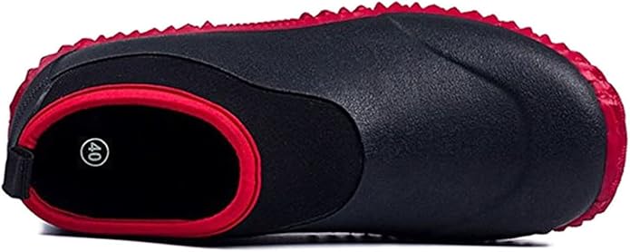 TENGTA Unisex Waterproof Garden Shoes Womens Rain Boots Mens Car Wash Footwear