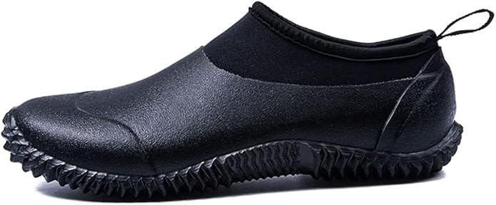 TENGTA Unisex Waterproof Garden Shoes Womens Rain Boots Mens Car Wash Footwear