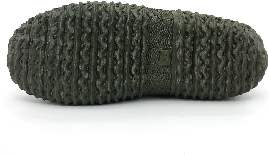 SYLPHID Men's Garden Shoes Women's Rain Shoe Waterproof Neoprene Camp Booties for Camping, Lawn Care, Gardening and Yard Work