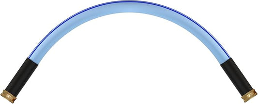 Atlantic Female to Female Heavy Duty Garden hose 2 ft x 5/8 Inch Blue Color Short Leader Water Hose (2 Feet)