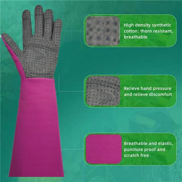 3-in-1 Gloves for Gardening, Farming & Cleaning, Stab-Proof, Anti-Slip, Wear-Resistant, Comfort, Breathable, Durable