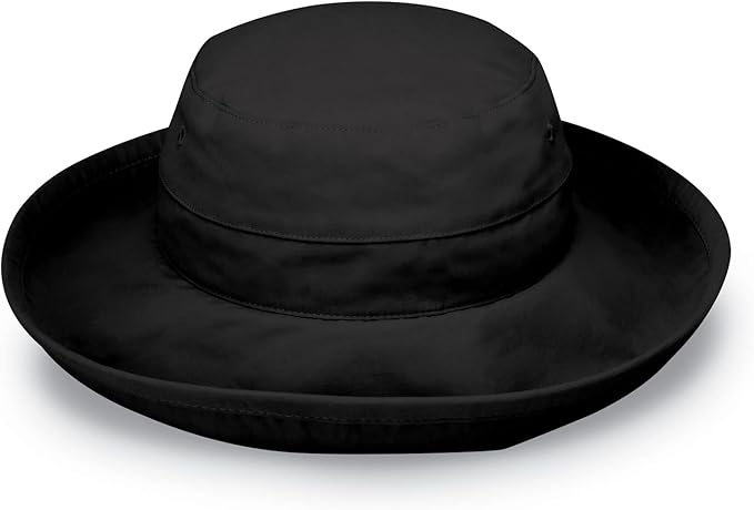 Wallaroo Hat Company Women’s Casual Traveler Sun Hat - UPF 50+ Sun Protection, Wide Brim, Packable, Adjustable, Medium